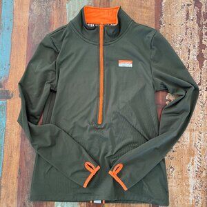 PINK Victoria's Secret Half Zip Pullover Track Jacket Size Large‎